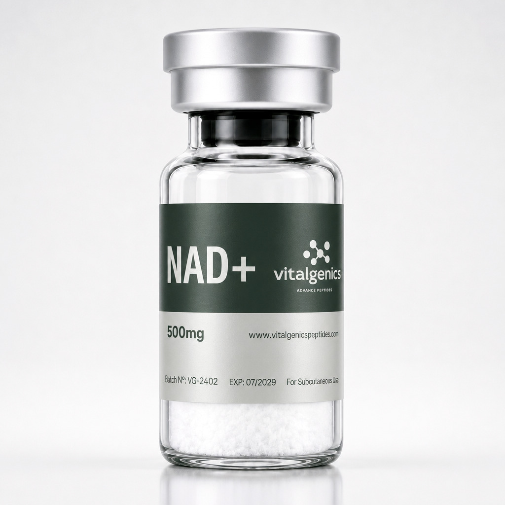 Vitalgenics NAD+ 500mg research vial